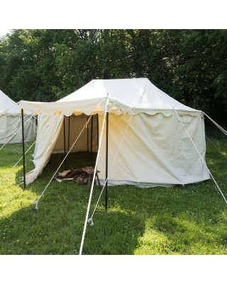 Medieval Burgundian Tent 350 gsm Natural Color